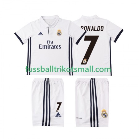 Fußballtrikots Real Madrid Cristiano Ronaldo 7 2016 2017 Retro Kinder Kurzarm Heimtrikotsatz kaufen Fußballtrikots Real Madrid Cristiano Ronaldo 7 2016 2017 Retro Kinder Kurzarm Heimtrikotsatz kaufen